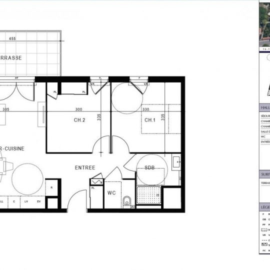  IMMOBILIERE ARTHUR - Plan de Cuques : Appartement | MARSEILLE (13010) | 59 m2 | 850 € 