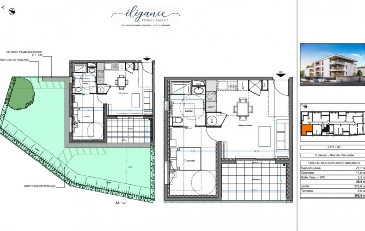 IMMOBILIERE ARTHUR - Plan de Cuques : Appartement | MARSEILLE (13013) | 39 m2 | 216 000 € 