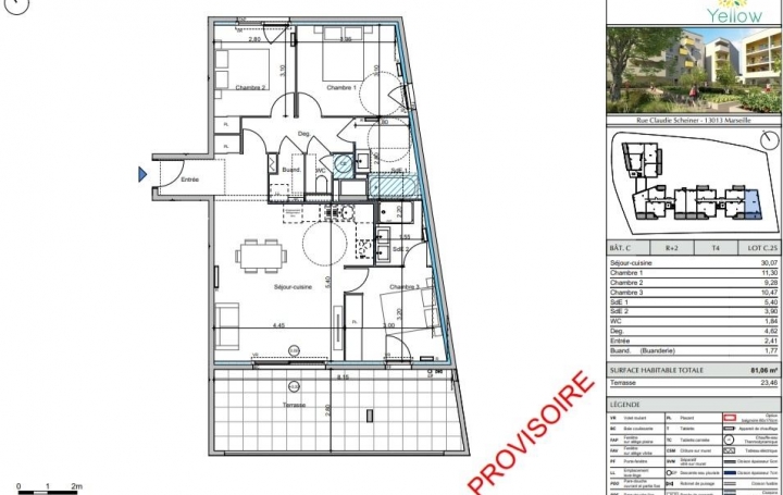 IMMOBILIERE ARTHUR - Plan de Cuques : Appartement | MARSEILLE (13013) | 81 m2 | 368 500 € 