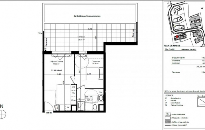 IMMOBILIERE ARTHUR - Plan de Cuques : Appartement | MARSEILLE (13013) | 37 m2 | 157 371 € 