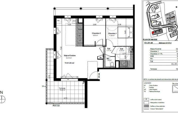 IMMOBILIERE ARTHUR - Plan de Cuques : Appartement | MARSEILLE (13013) | 61 m2 | 203 088 € 